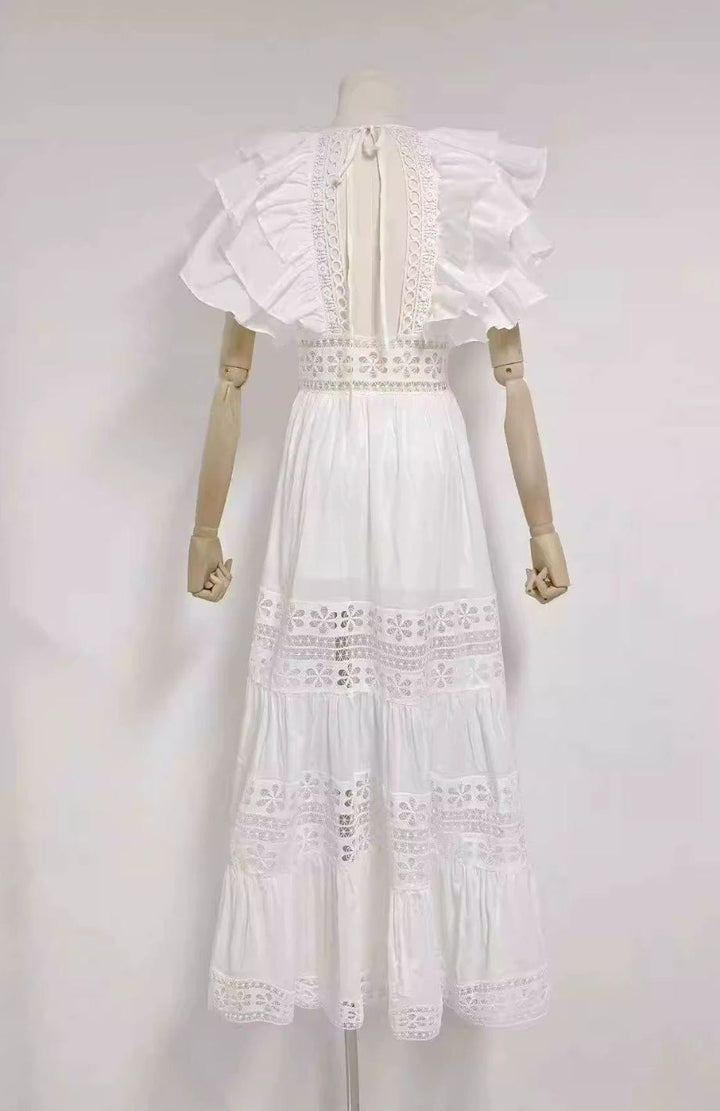 Robe Blanche Bohème