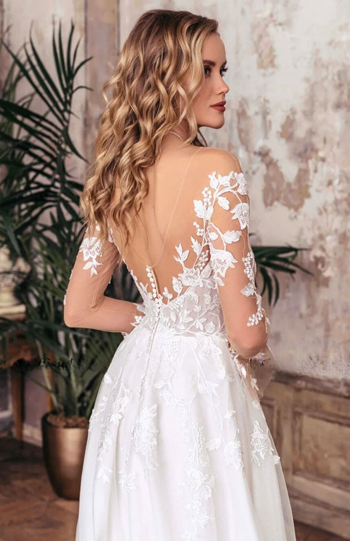 belle robe de mariée bohème | Reine Rustique