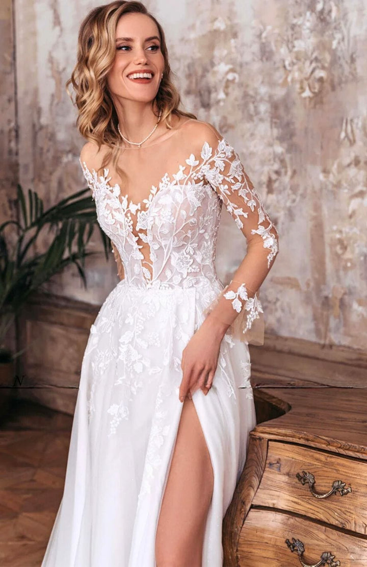 belle robe de mariée bohème | Reine Rustique