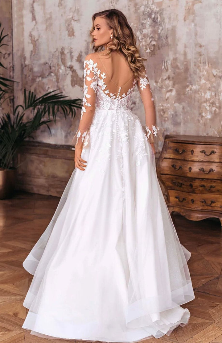 belle robe de mariée bohème | Reine Rustique