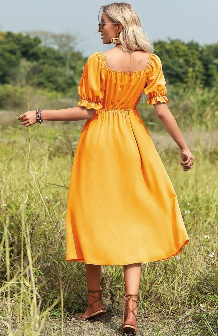 Belle Robe Paysanne Pour Fille | Reine Rustique