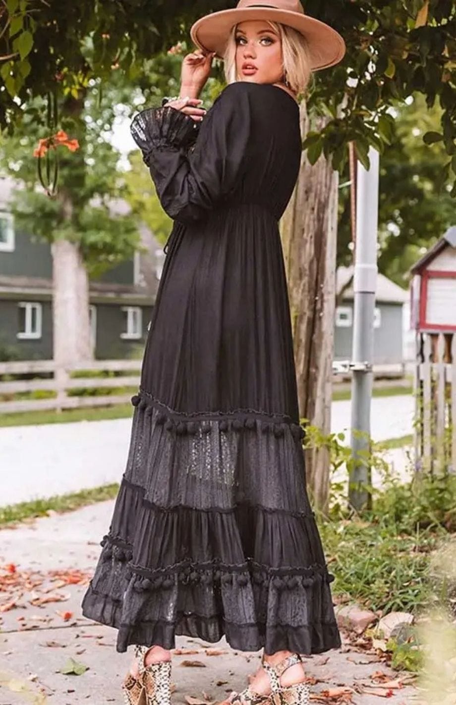 Bohème Chic Robe Longue | Reine Rustique