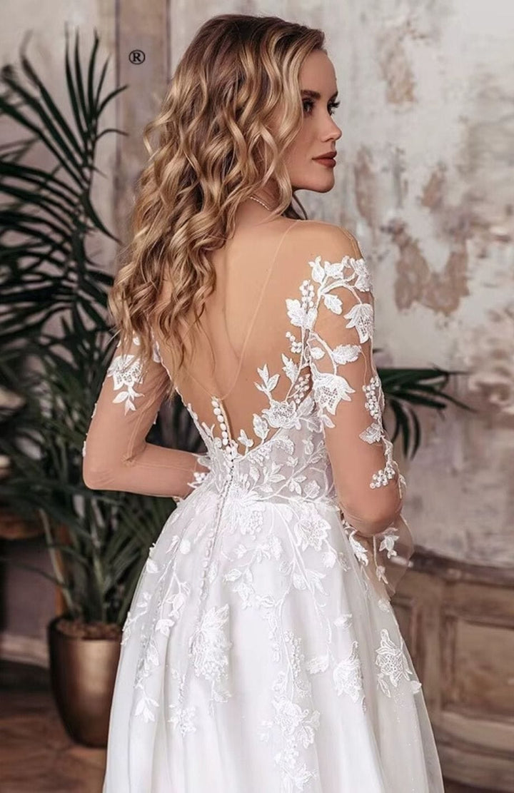 bohème robe de mariée hippie chic | Reine Rustique