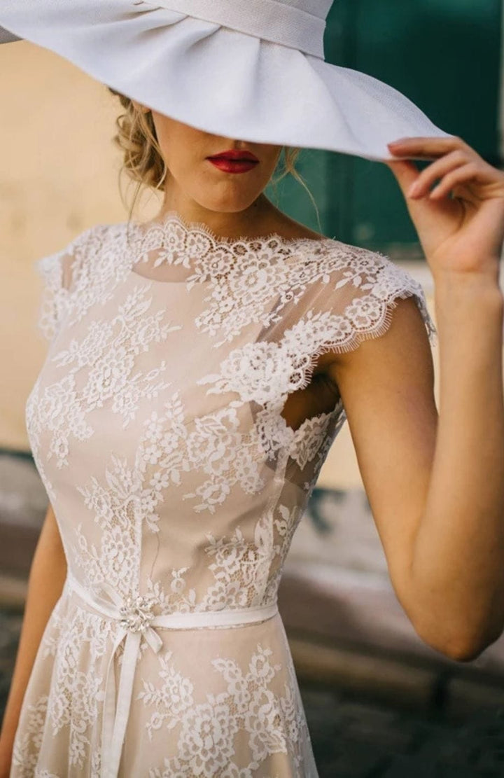 Bohème Romantique Champêtre Robe De Mariée | Reine Rustique