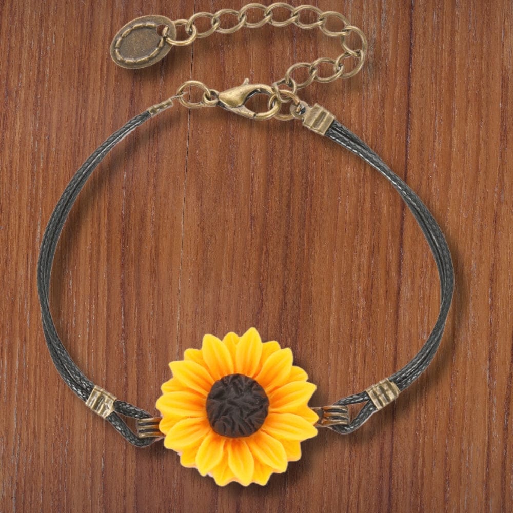 Bracelet De Poignet En Fleur Pour Mariage | Reine Rustique JAUNE