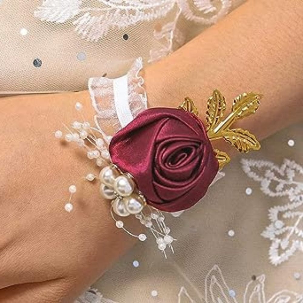 Bracelet Fleur Pour Mariage Champêtre | Reine Rustique