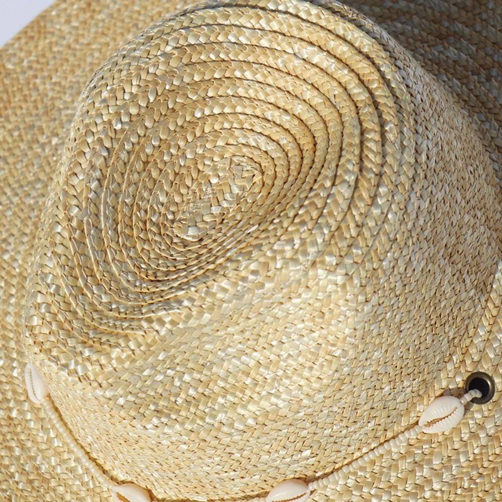 Chapeau De Cowboy En Paille | Reine Rustique BEIGE / 55 à 57 cm