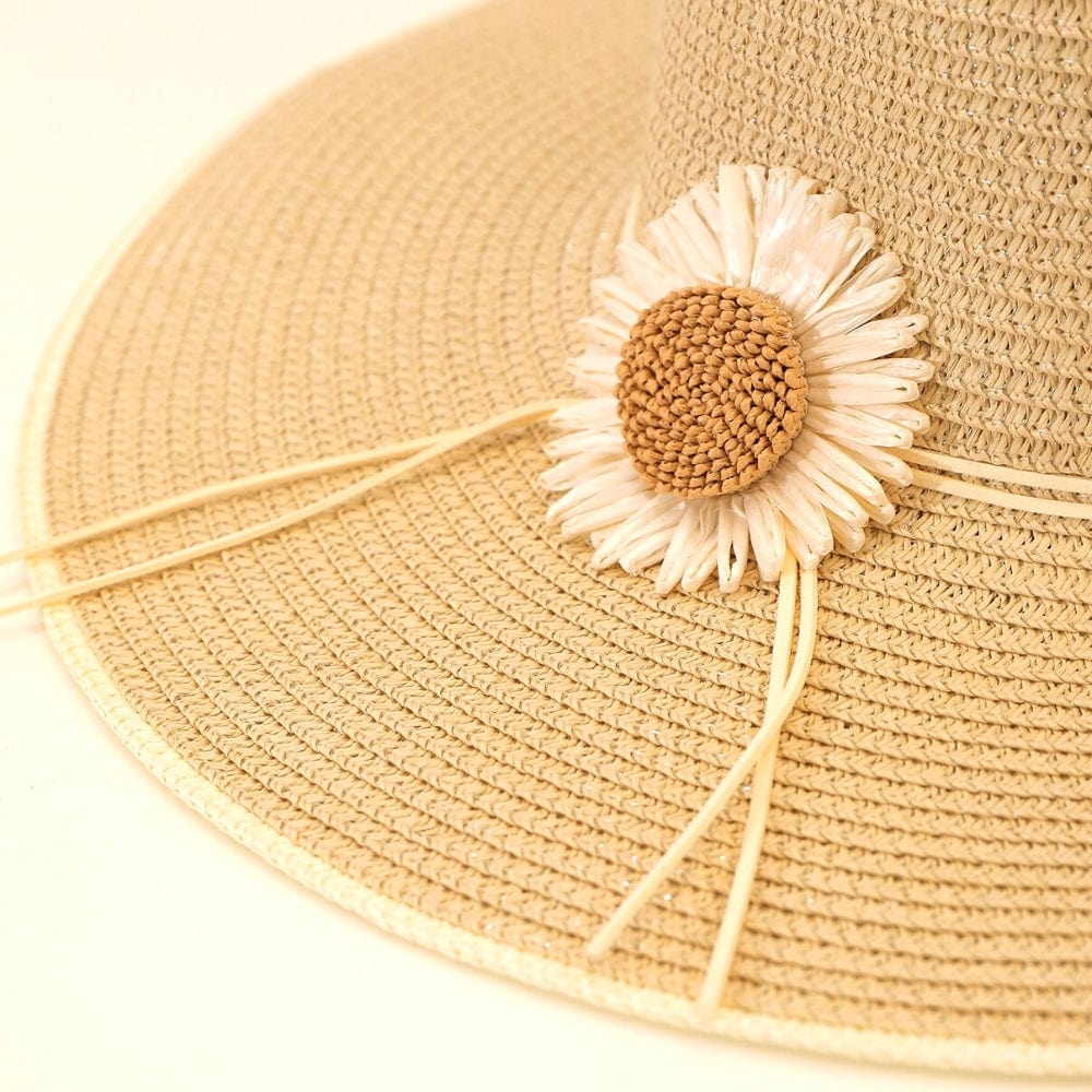 Chapeau De Mariage En Paille | Reine Rustique BEIGE