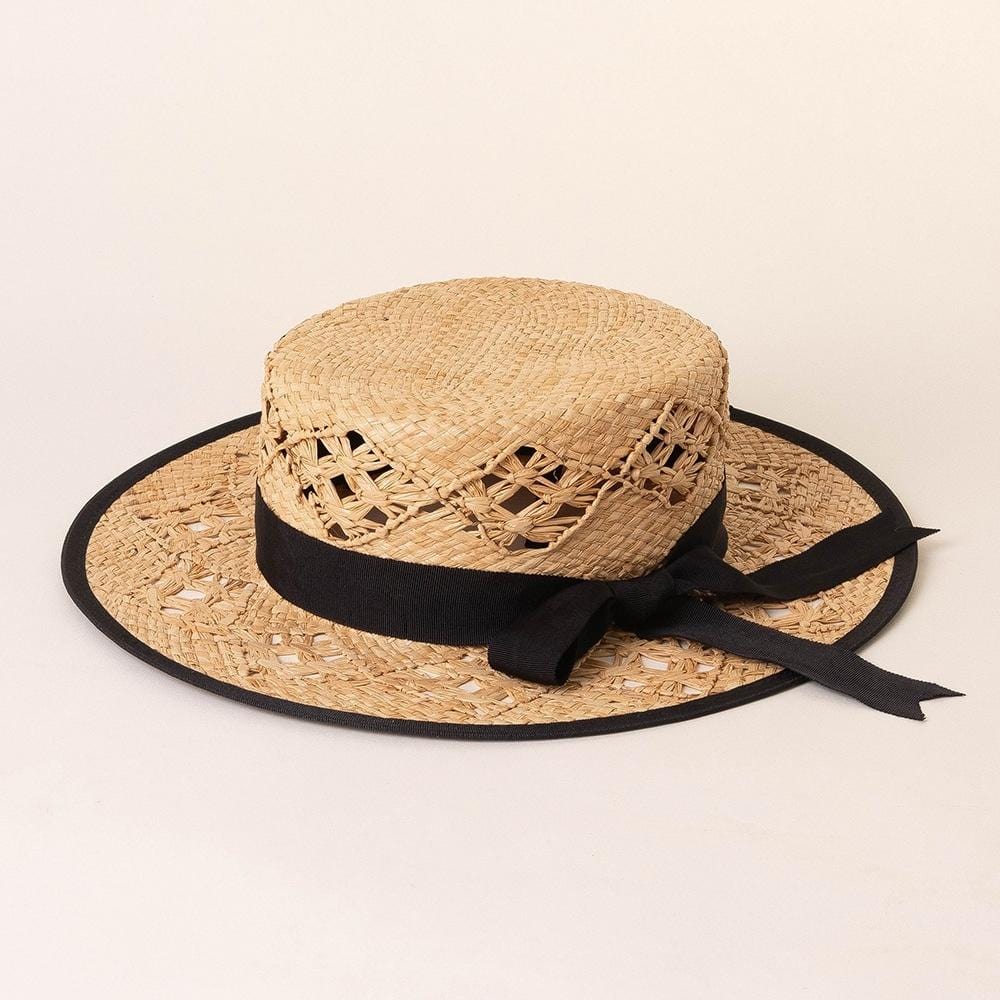 Chapeau De Paille Fabriqué En France | Reine Rustique BEIGE