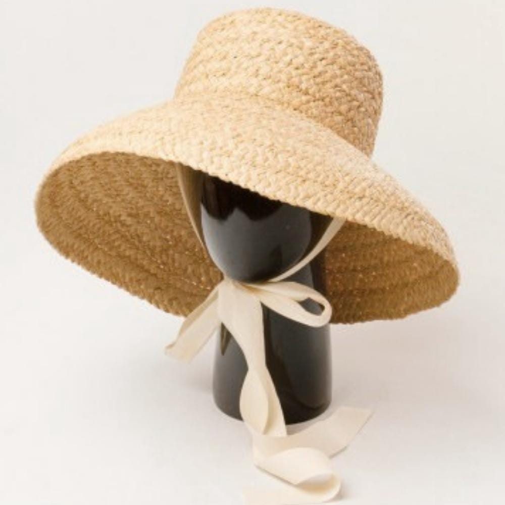 Chapeau De Paille Japonais | Reine Rustique BEIGE