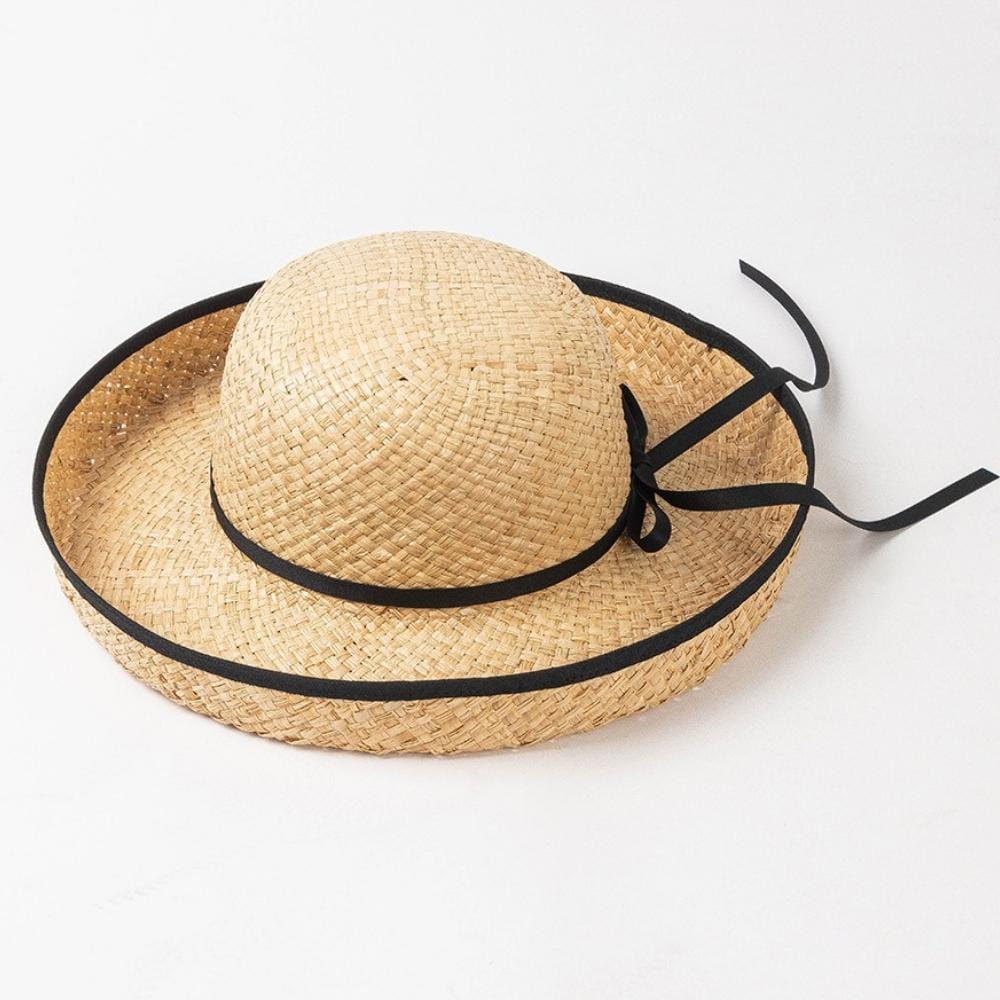 Chapeau En Paille Tunisie | Reine Rustique BEIGE