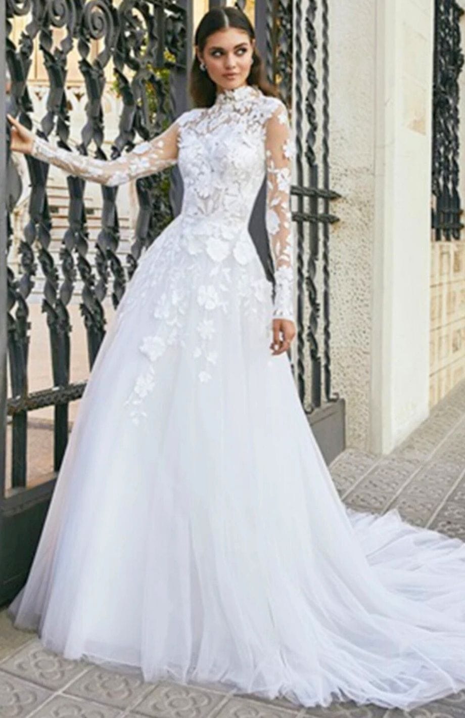 Reine Rustique | Robe De Mariée BLANC / LONGUEUR AU SOL / 2