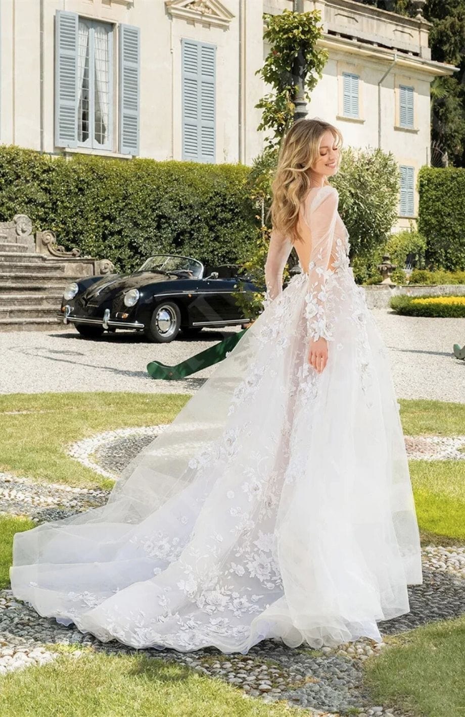 Reine Rustique | Robe De Mariée Classique Dentelle