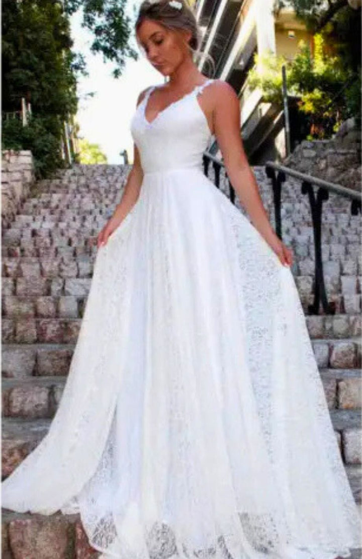 Reine Rustique | Robe De Mariée Printemps BLANC / S