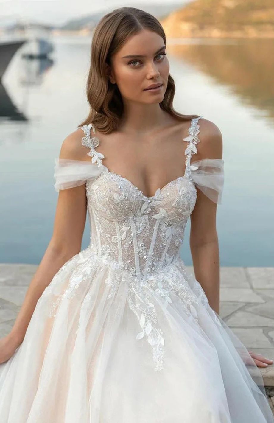 Robe de Mariée Bohème en Dentelle