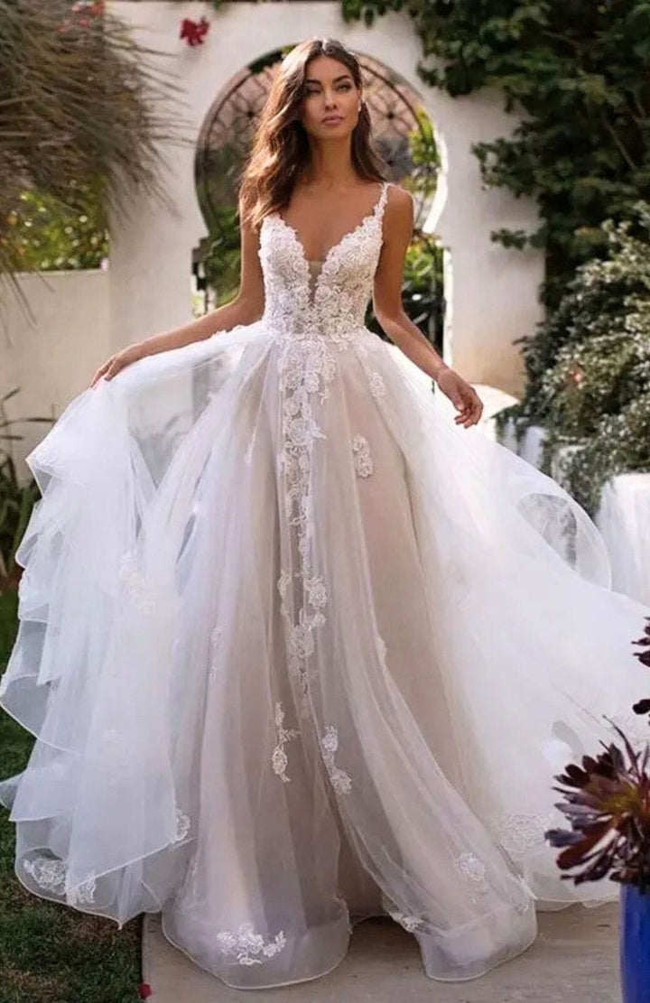 Reine Rustique | Robe Mariée Princesse IVOIRE / 2
