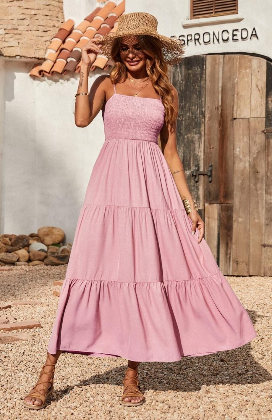 Robe Bédouine | Reine Rustique ROSE / S