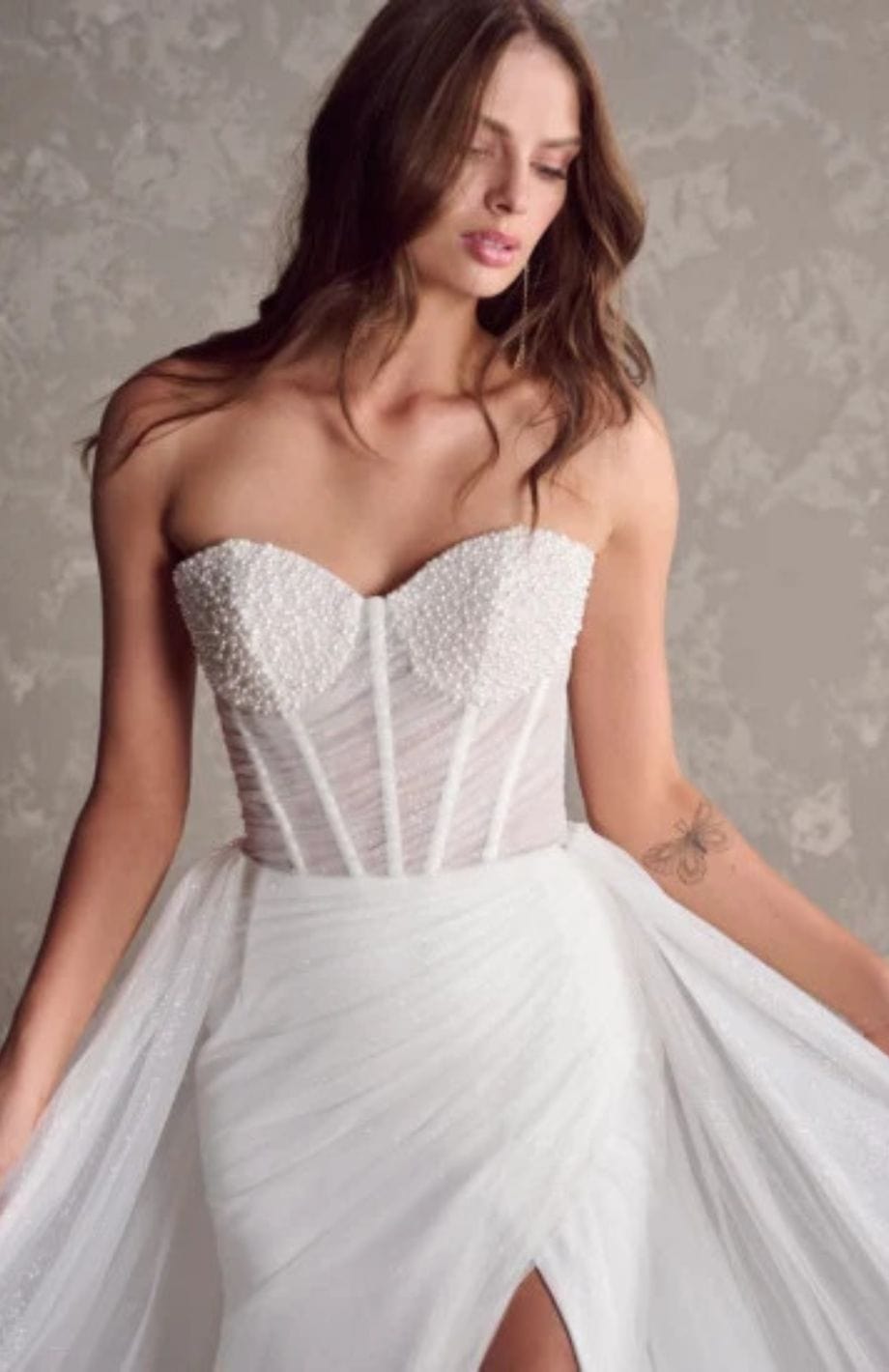 Robe Blanche Bohème En Dentelle