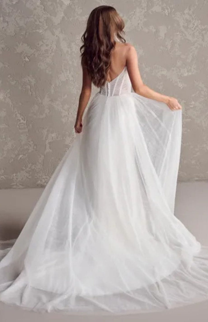 Robe Blanche Bohème En Dentelle