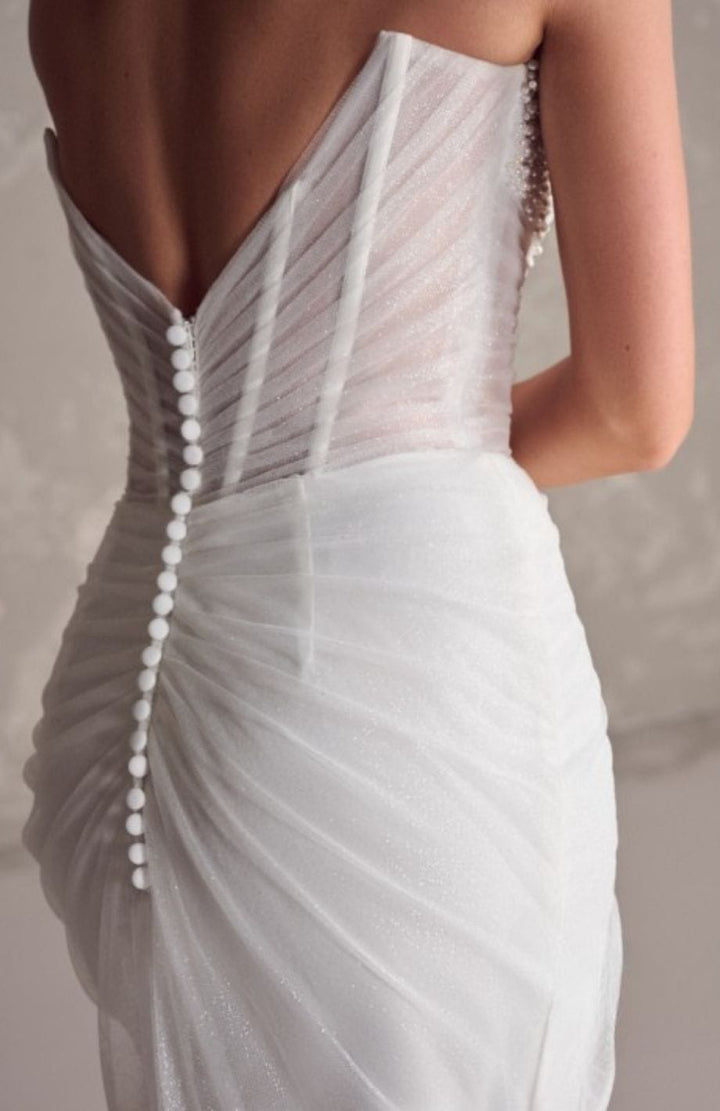 Robe Blanche Bohème En Dentelle
