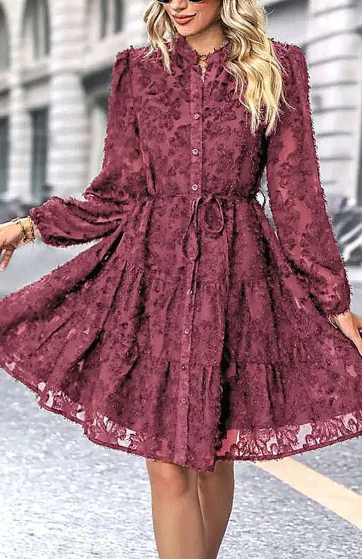 Robe Blanche Champêtre Chic | Reine Rustique 