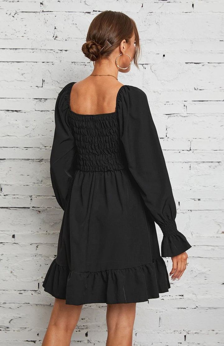 Robe Blanche Champêtre Courte