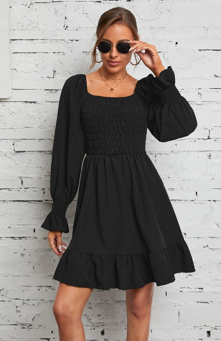 Robe Blanche Champêtre Courte