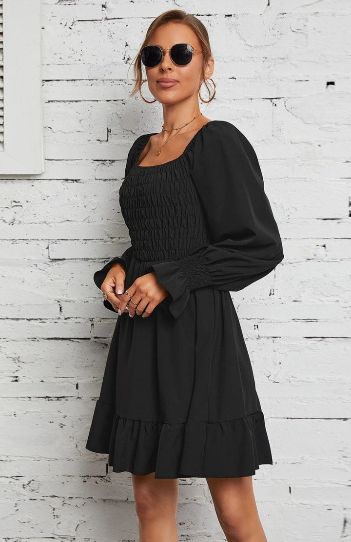 Robe Blanche Champêtre Courte