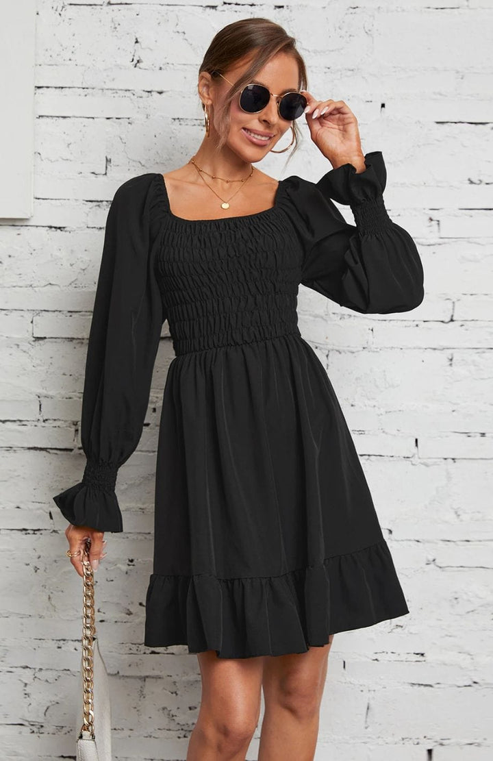 Robe Blanche Champêtre Courte