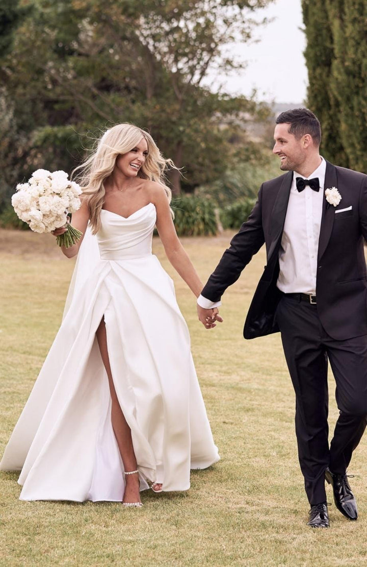 Robe Blanche Champêtre | Reine Rustique