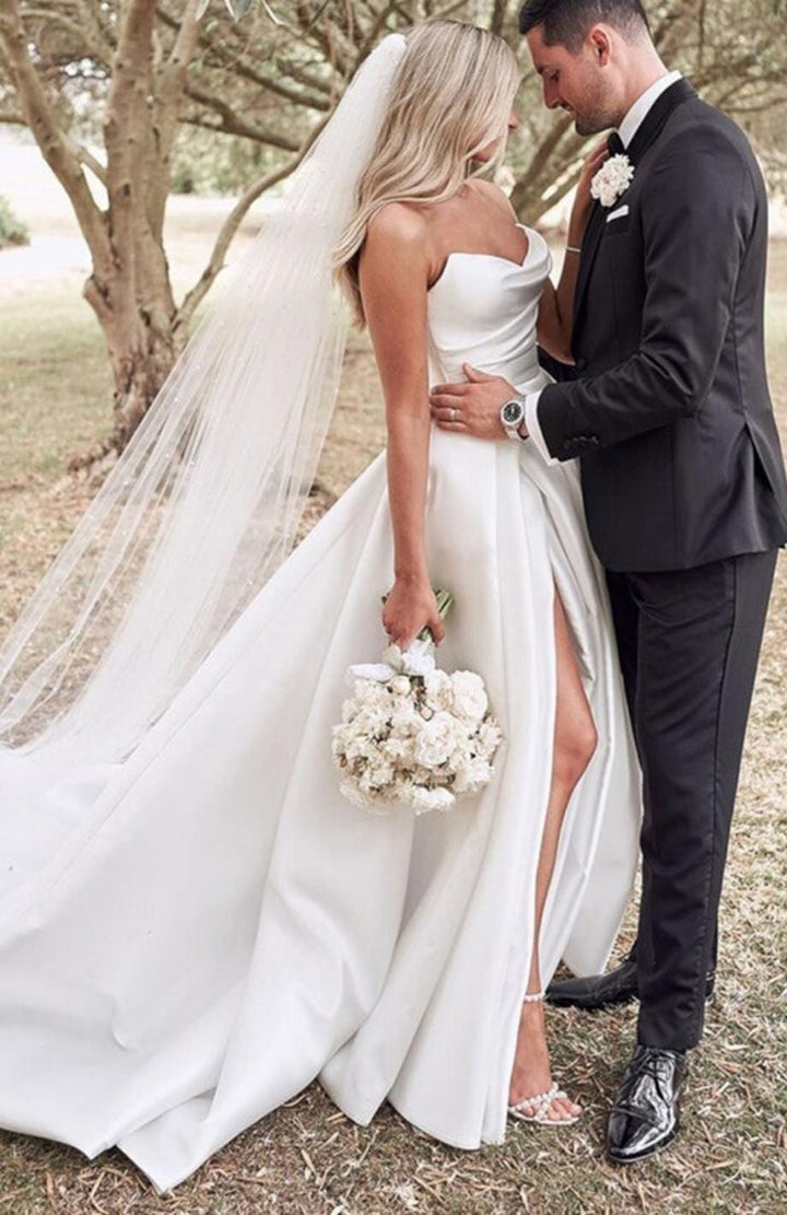 Robe Blanche Champêtre | Reine Rustique