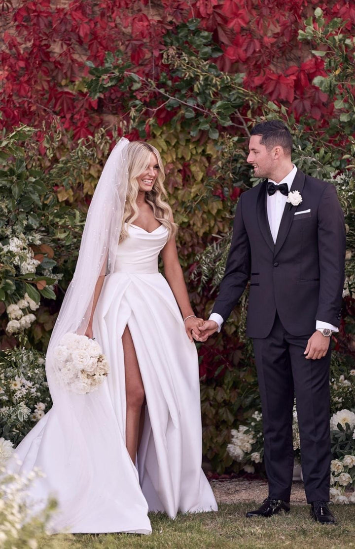 Robe Blanche Champêtre | Reine Rustique