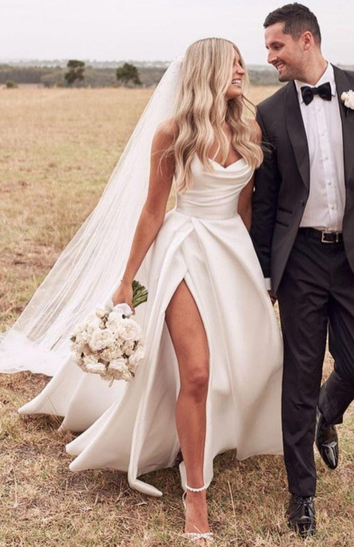 Robe Blanche Champêtre | Reine Rustique