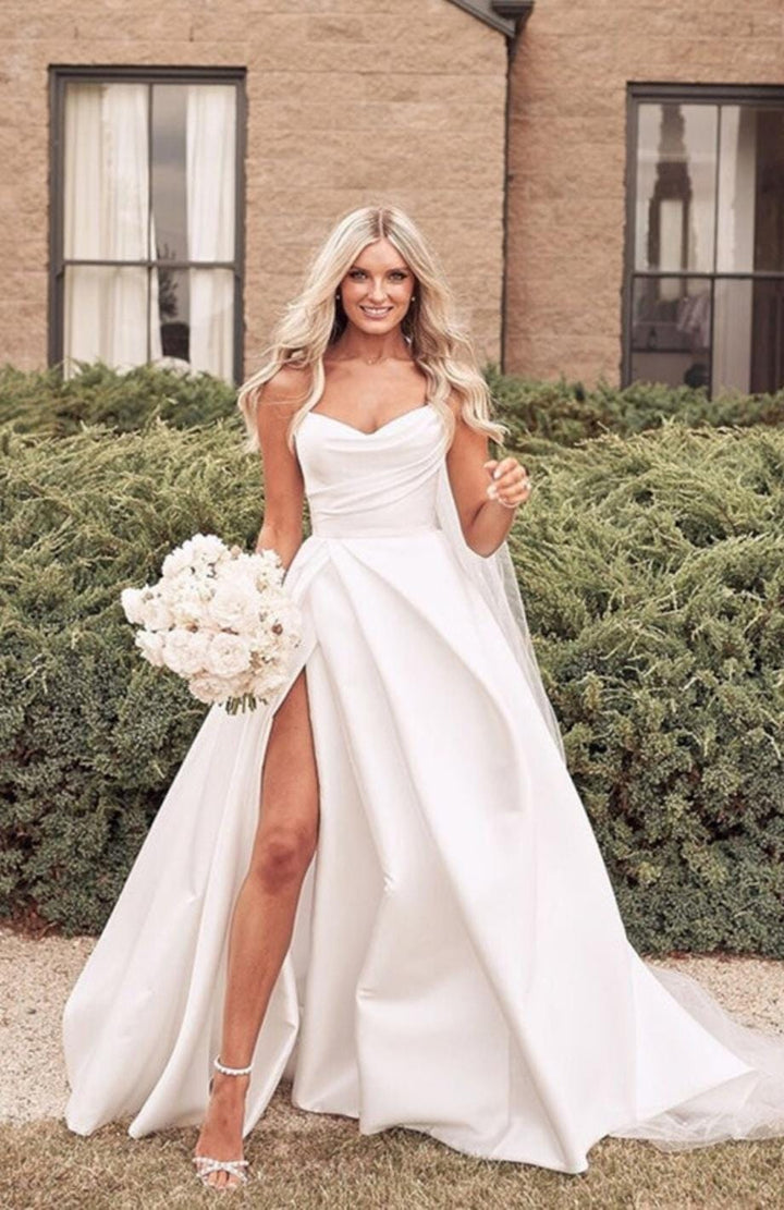 Robe Blanche Champêtre | Reine Rustique BLANC / 2
