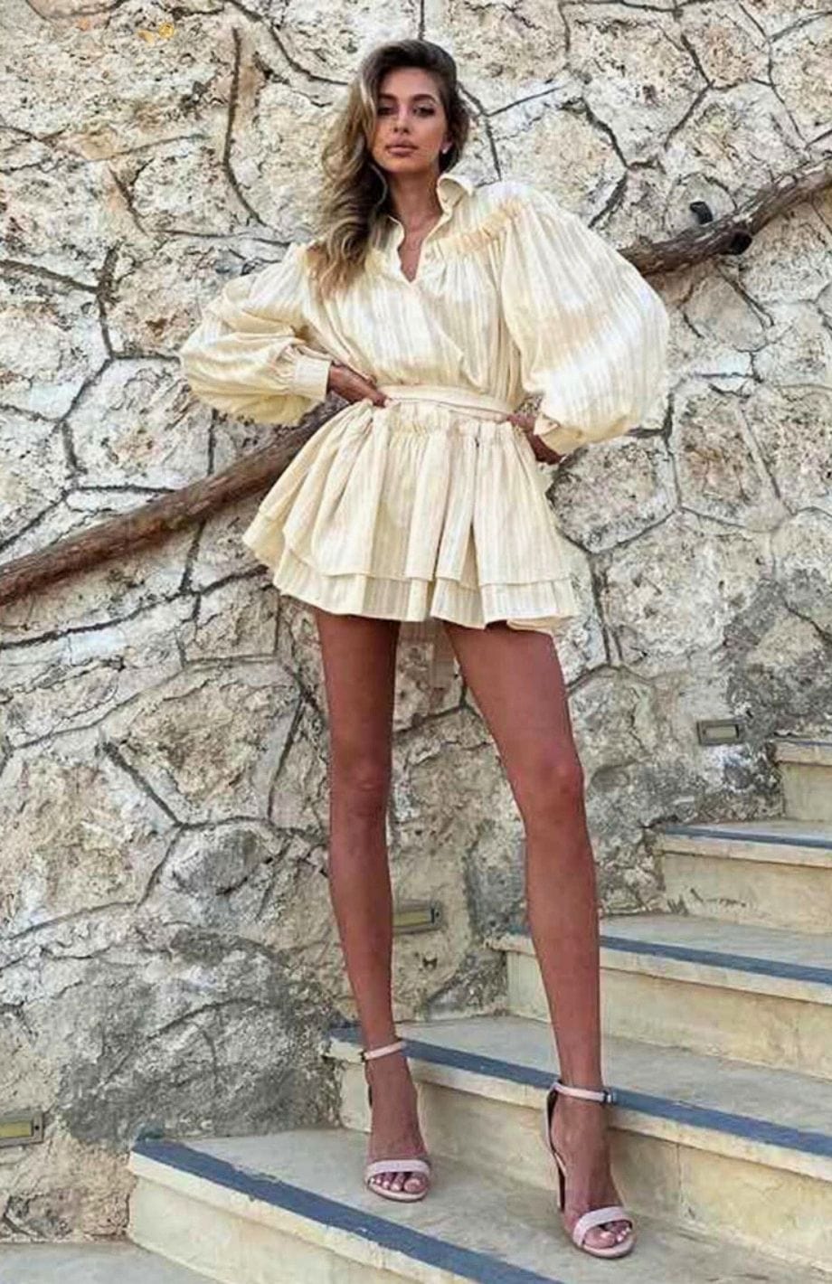 Robe Bohème Beige | Reine Rustique BEIGE / S