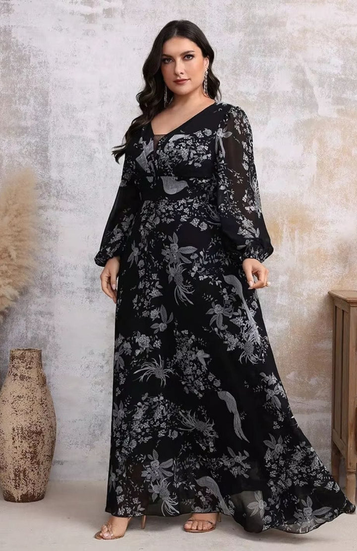 Robe Bohème Chic Invite Mariage Grande Taille | Reine Rustique