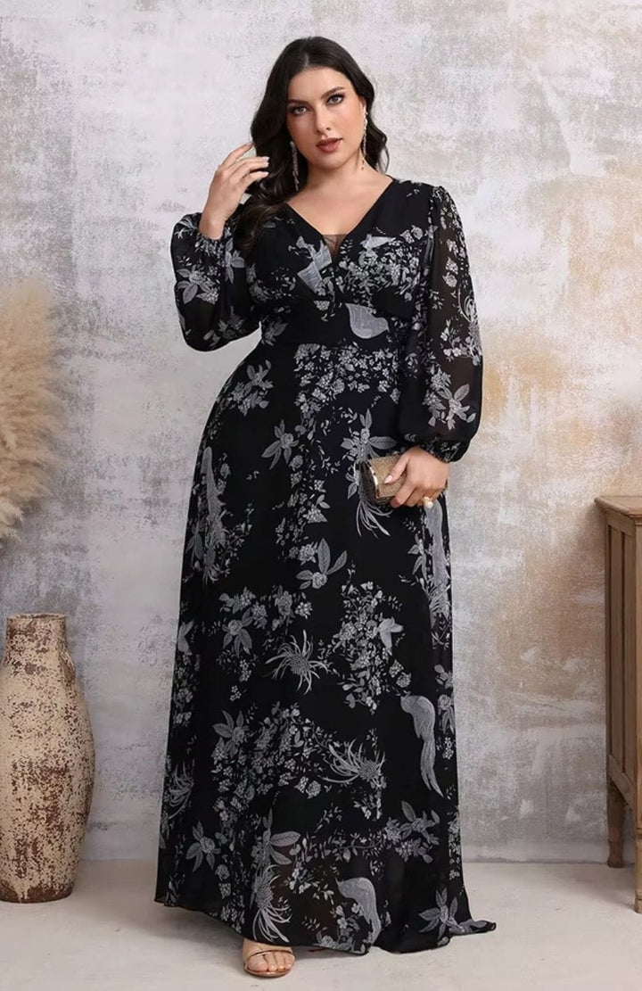 Robe Bohème Chic Invite Mariage Grande Taille | Reine Rustique