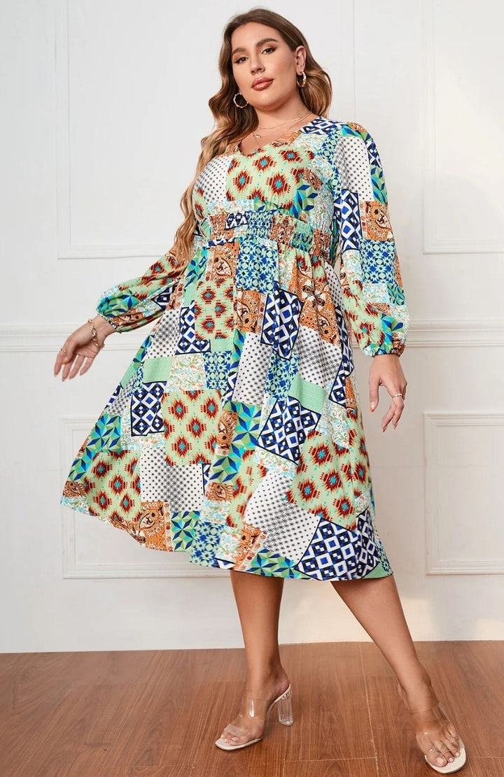 Robe Bohème Coloré | Reine Rustique