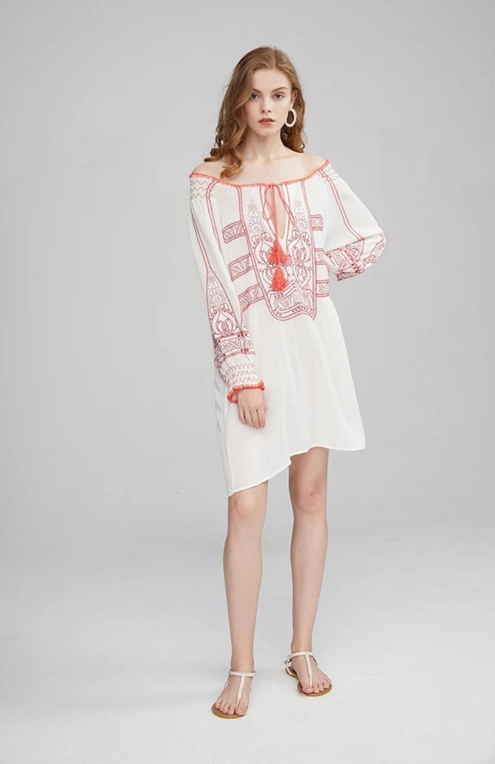 Robe Bohème Courte | Reine Rustique
