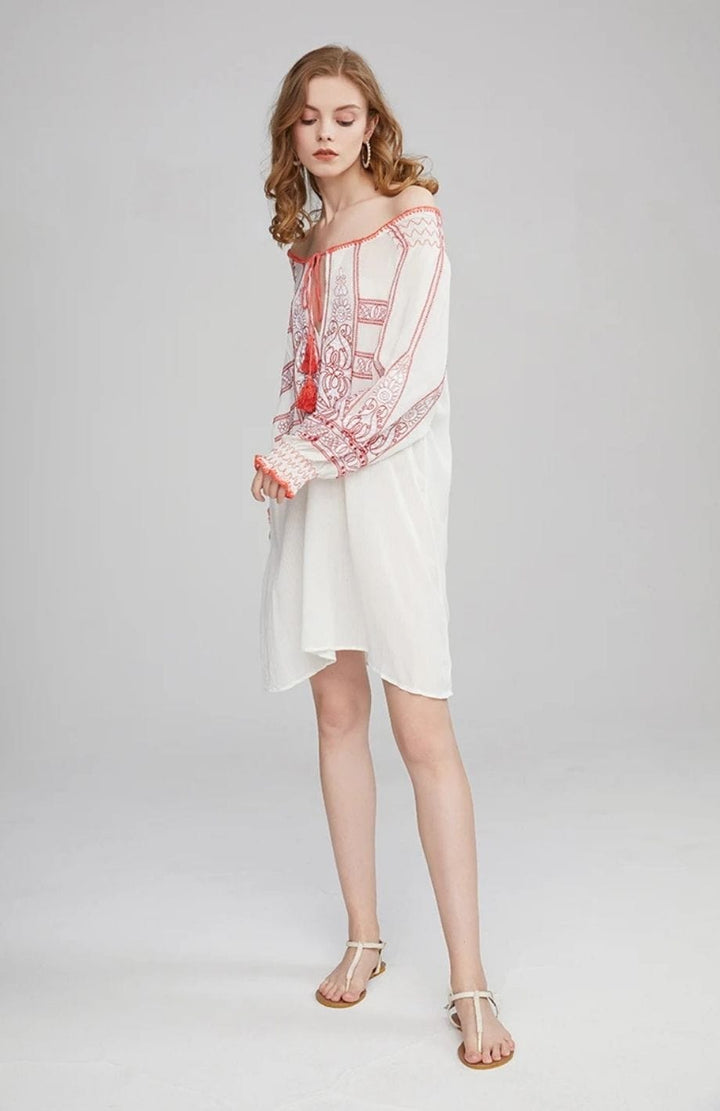 Robe Bohème Courte | Reine Rustique