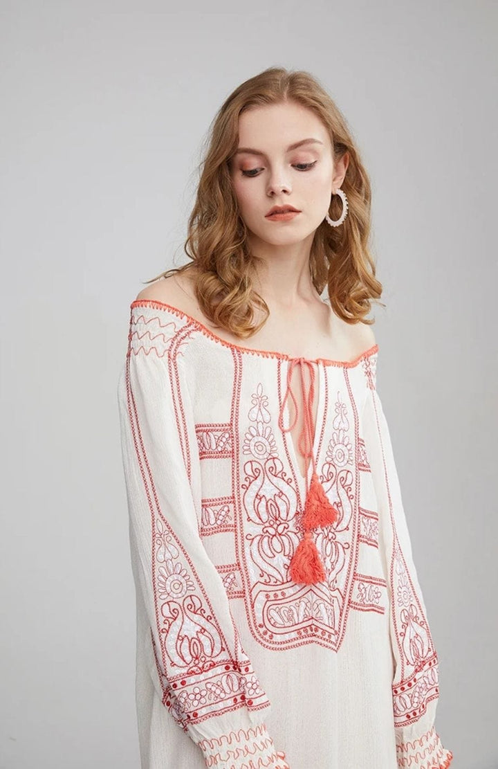 Robe Bohème Courte | Reine Rustique