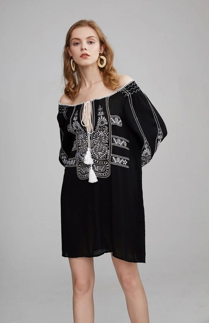 Robe Bohème Courte | Reine Rustique