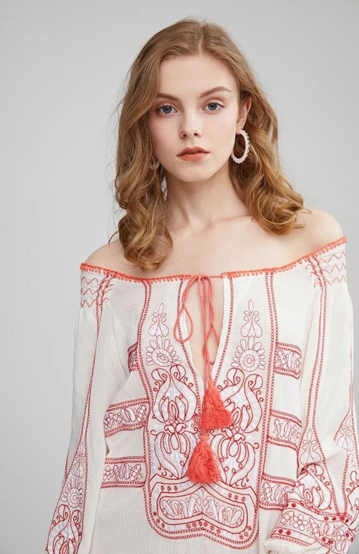 Robe Bohème Courte | Reine Rustique