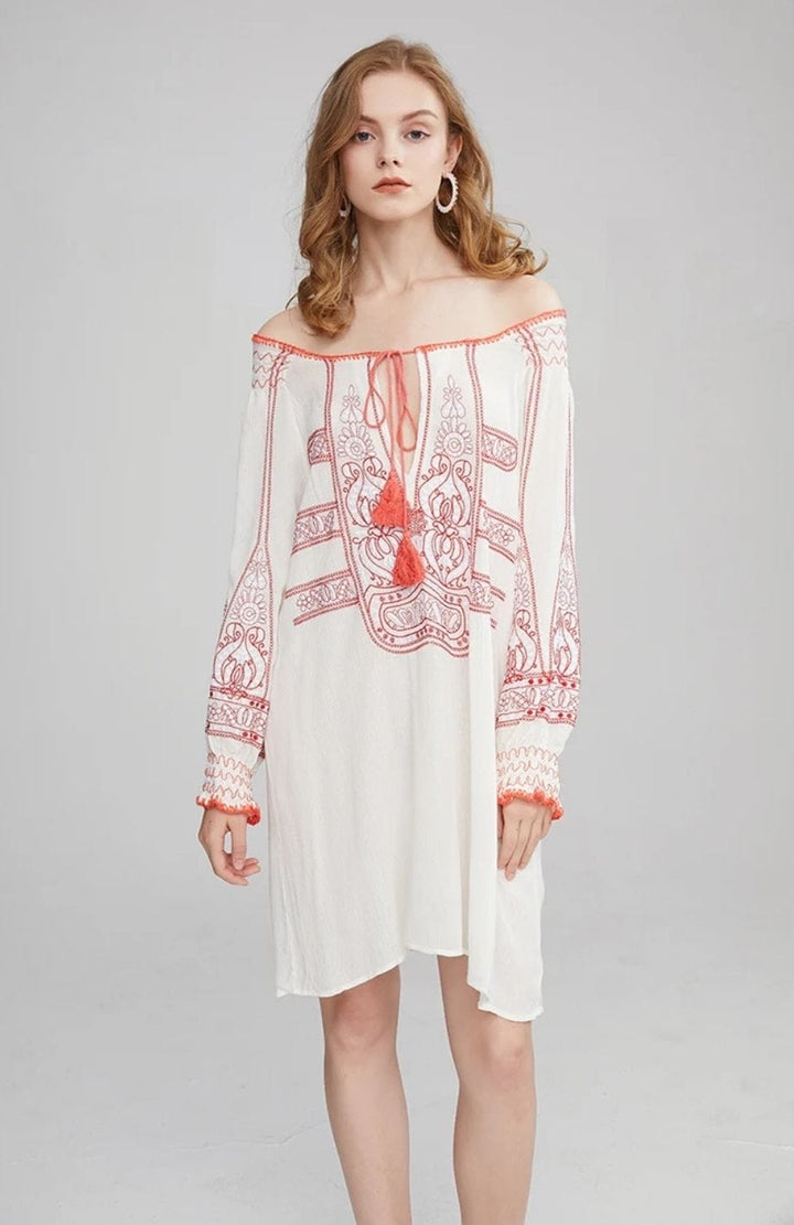 Robe Bohème Courte | Reine Rustique