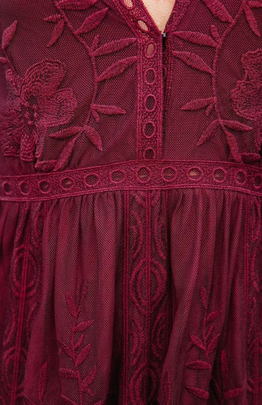 Robe Bohème Dentelle | Reine Rustique