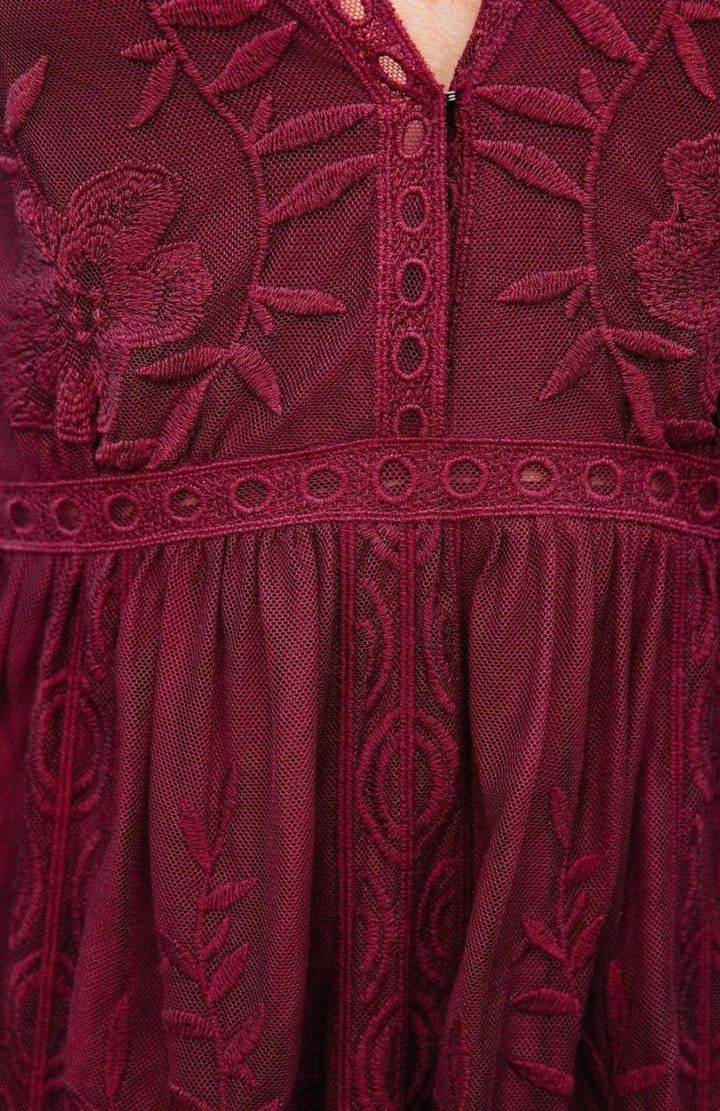 Robe Bohème Dentelle | Reine Rustique