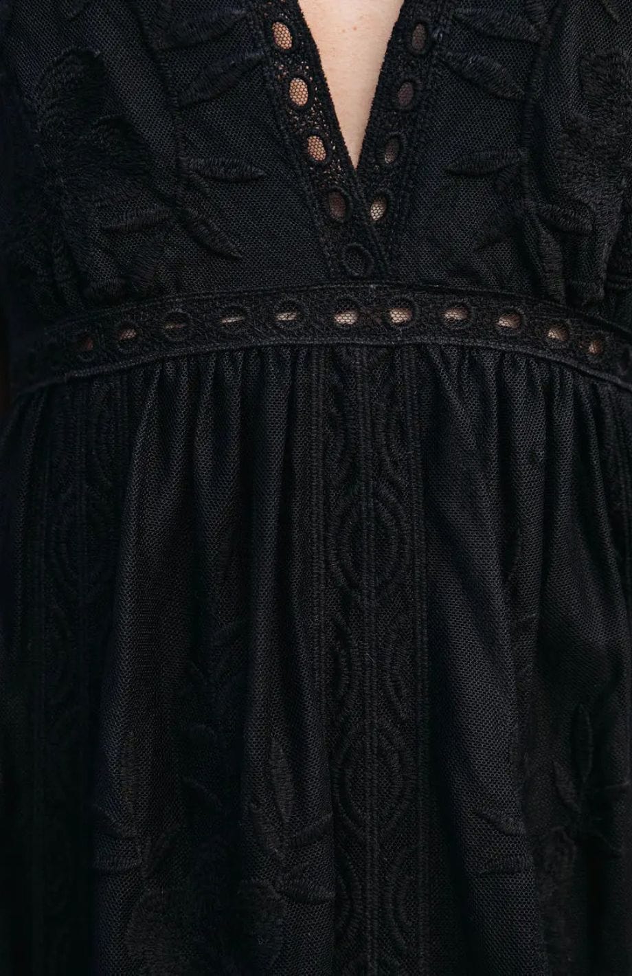 Robe Bohème Dentelle | Reine Rustique