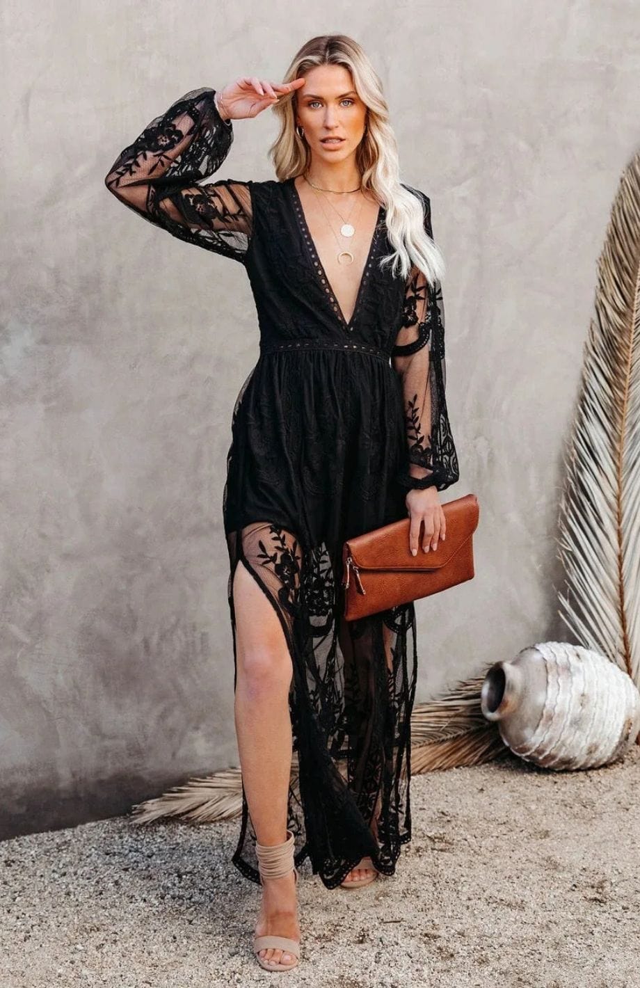 Robe Bohème Dentelle | Reine Rustique