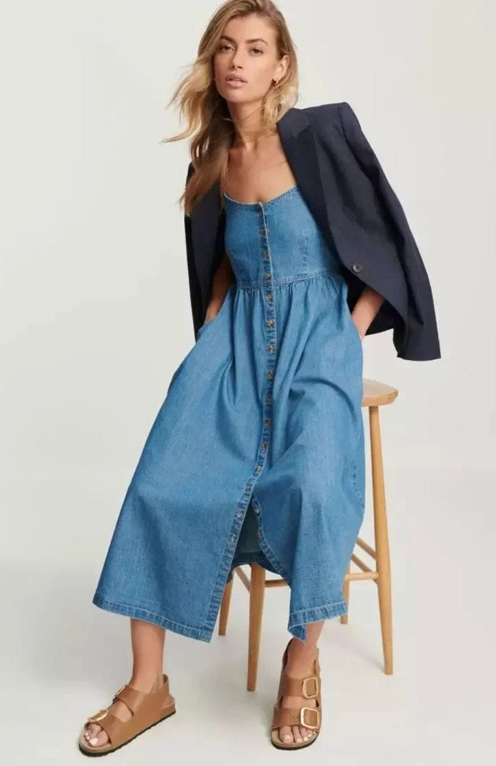 Robe Bohème En Jean
