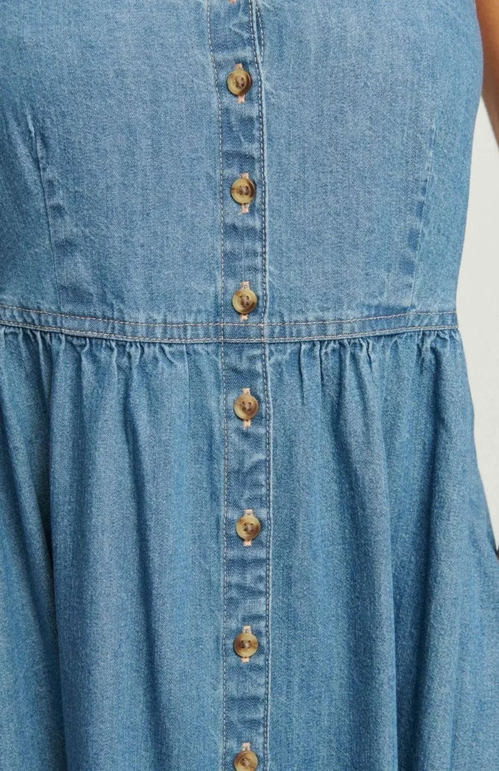 Robe Bohème En Jean